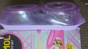 Set Of 2 Containers (Glassware)