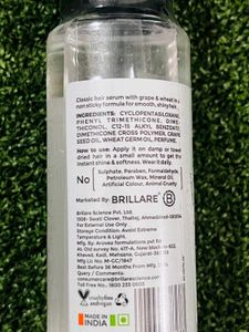 Brillare Professional Classic Hair Serum For Dry