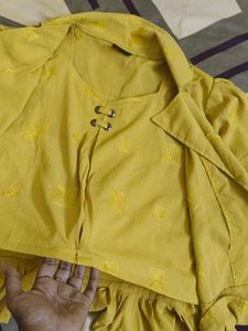 Yellow Top For Women