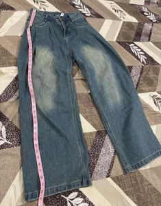 Baggy Blue Denim Jeans