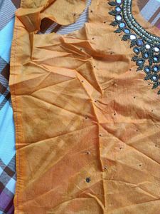 Elegant Embroidered Kurta material