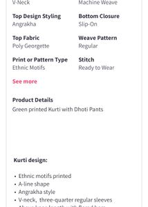 Vishudh Dhoti Kurta Set