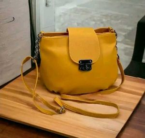 Orange Crossbody Bag