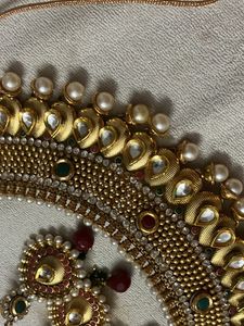Gold-Tone Indian Jewelry Set