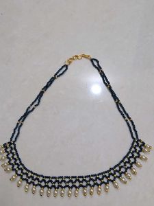 Beaded Pearl Necklace