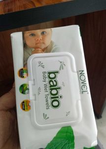 Babio Baby Wet Wipes pack of 2