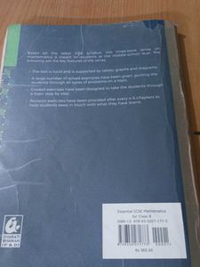 Essential ICSE Mathematics for Class 8