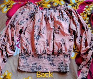 Floral Off-Shoulder Blouse