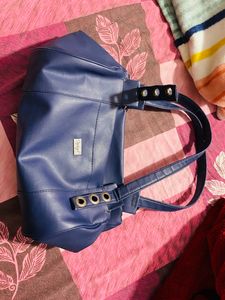 Stylish Navy Blue Shoulder Bag
