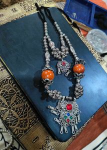 oxidised necklace