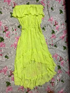 Tube Ruffle Dress🌷🛍️