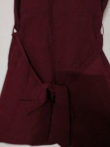 Burgundy Romper