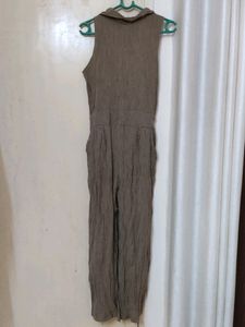 Price Droped Trendy Jumpsuit Olive Green Shade