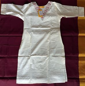 Elegant Embroidered Kurta