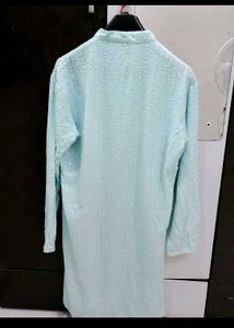 Embroydery sequence work kurta