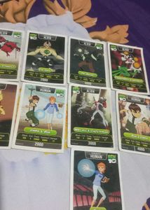 Kelloggs Pokemon Cards,  Boomer Ben10 Cards