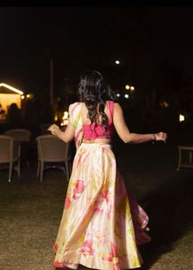 Floral  Blingy Designer Lehenga Choli Set