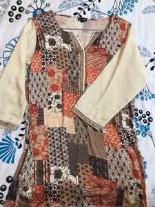 Trendy Multicolour Short Kurta