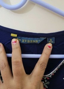 Avaasa Blue Kurti