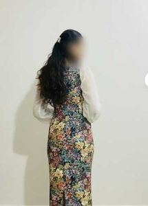 Floral Midi Bodycon Dress