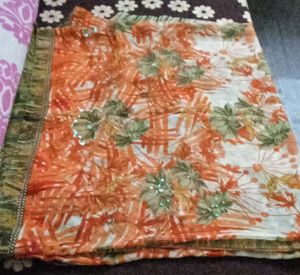 Floral Print Scarf