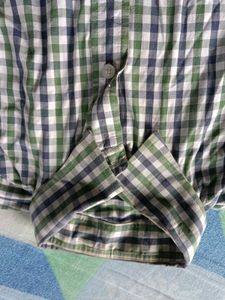 Green &amp; Blue Gingham Shirt