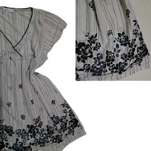 Y2k Floral Top