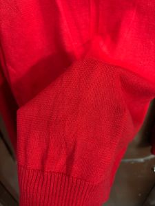 Red Pullover Sweater