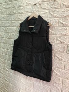 Black Padded Vest