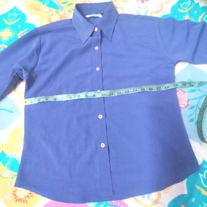 Elegant Blue Shirt for Women