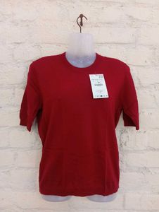 Red Solid T-Shirt