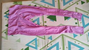 Lavender Embroidered Kurti Set With Dupatta