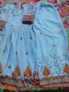 Frock And Plazzo