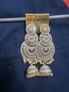 Long Jhumka Style Earing