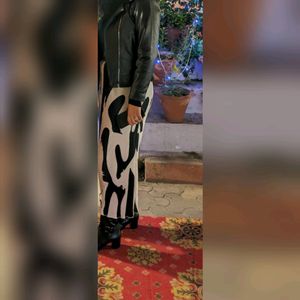 Abstract Print Beautiful Skirt
