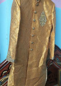 Sherwani  With Shoes Only One Time Wear