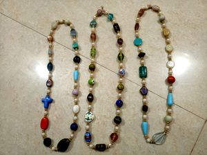 Multicolour Crystal Mala Unisex