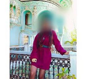 Purple Knit Mini Dress