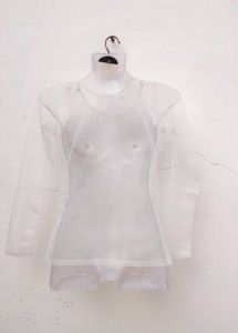 Pearl Embellished Sheer Top