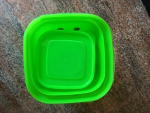 Plastic Containers Set Of 3. Best Quality Prefer.
