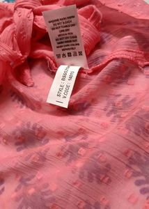 Bossini Layered Tie-Up Hem Top With Camisole