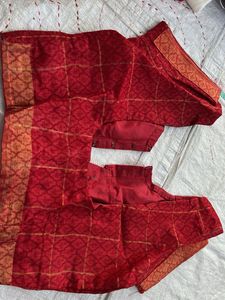 Red &amp; Yellow Saree
