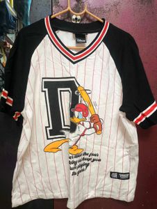 Cropped Bonkers Donald Duck Tshirt