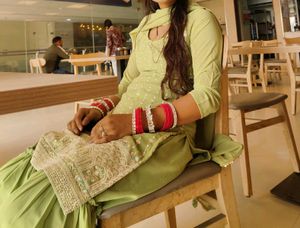 Elegant Green Kurta Set