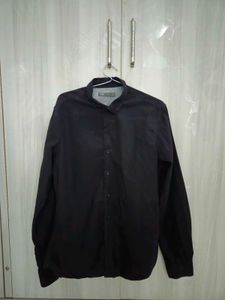 Ether By Myntra Black Long Sleeve Shirt