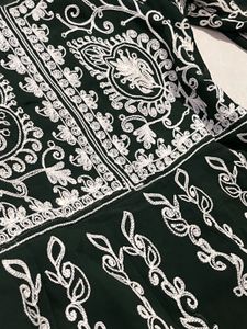 Elegant Embroidered Anarkali dress