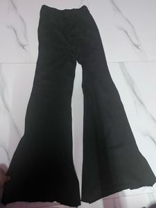 Black Flared Pants