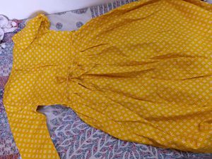 Yellow Angrakha From Sangaria
