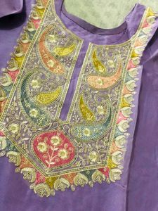 Elegant Lavender Kurta set