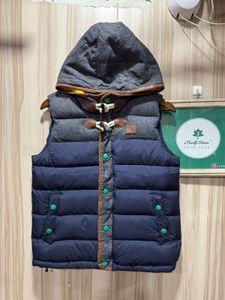 Skechers Unisex Padded Navy Blue Puffer Vest